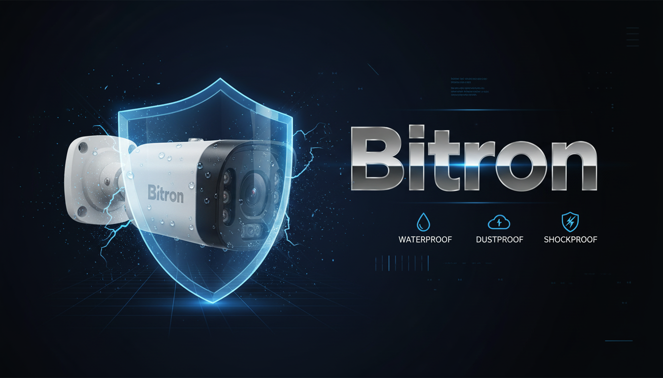 دوربین مداربسته بایترون  Bitron IP 5MP Warm light